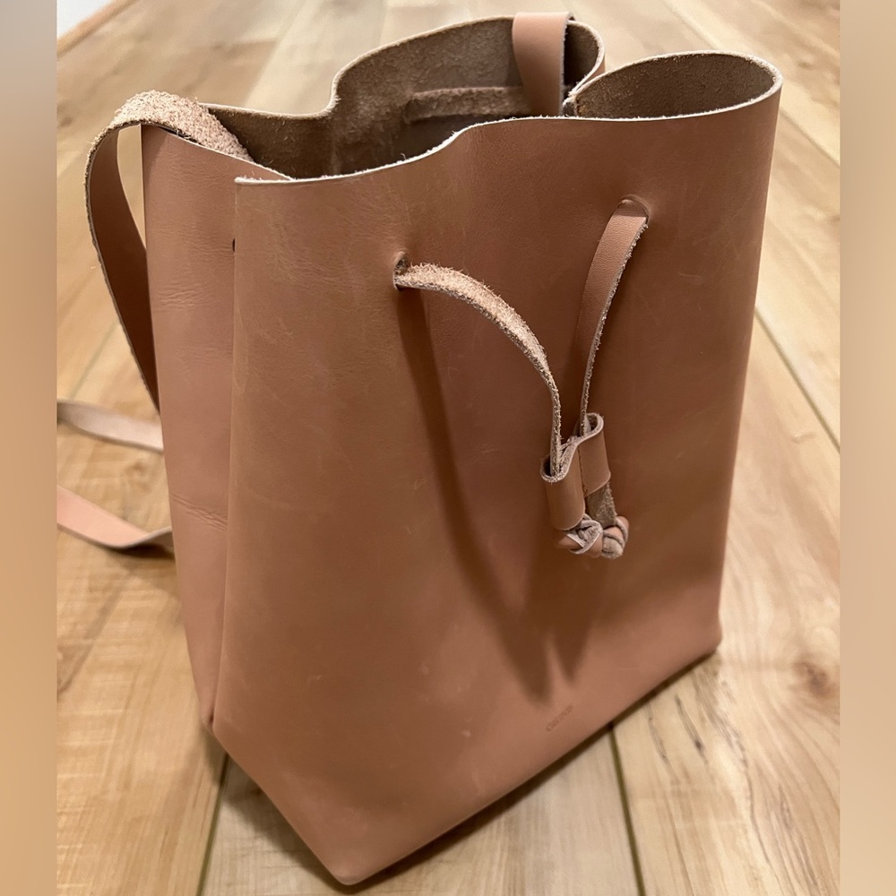 Handmade vegan leather bag from Bulgaria (crossbody and backpack)